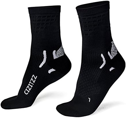 CIZITZZ Compression Socks of Men & Women, Prevent and Relieve Plantar Fasciitis, and Suitable for Running, Cycling, Air Traveling - Improve Stamina, Circulation - Well Support for Arch and Ankle