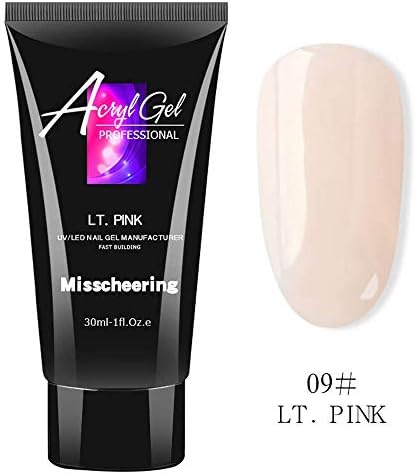 Newkelly Nail Extending Gel Lacquer Crystal Jelly UV Builder Gel for Nail Extension