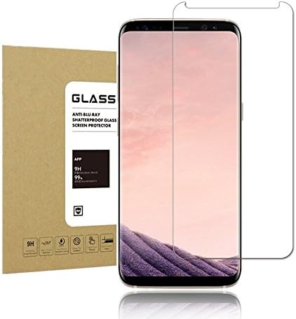Galaxy S8 plus Screen Protector,OBYOBY S8 plus Glass Screen Protector,[HD Clear Film] [Anti-Bubble] [3D Touch] Tempered Glass Screen Protector for Samsung Galaxy S8 plus 0.33mm
