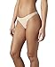 Pact Women's (2-Pack) Organic Cotton Thong Panties, Almond, Small