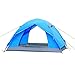 CCTRO 2 Person Camping Tent, Double Layer Waterproof Lightweight 3 Season Windproof Backpacking Tents for Camping Hiking Traveling with Zippered Door and Carrying Bag