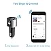 Bluetooth Fm Transmitter, TOMPOL In-Car Wireless Bluetooth FM Transmitter MP3 Player Radio Adapter Car Kit with Dual USB Port and Hands-free Calling