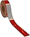 DOT-C2 Reflective Safety 2'' × 12' Tape Red White, Reflector Tape High Intensity Grade Trailer Trucks Auto Reflectors Waterproof