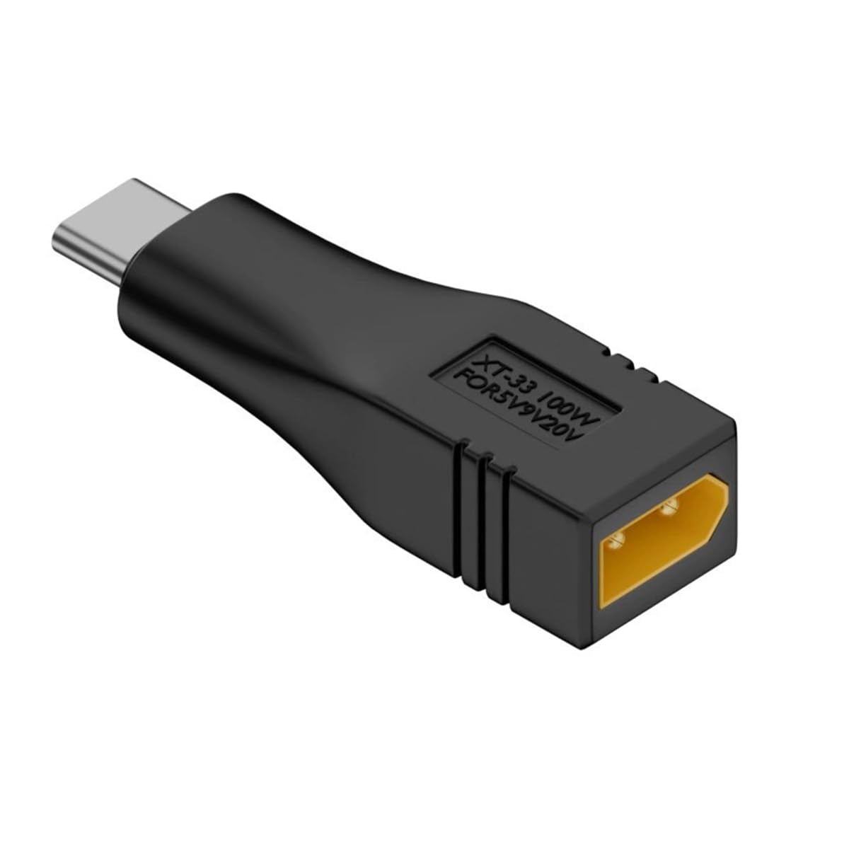 NFHK Adapter XT30 Male Input SC100 Protocol to Type-C Male Output Fast Charging Adapter for RC Lipo Battery Quadcopter Laptop Phone