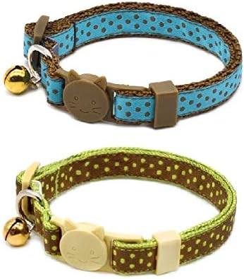 Fantasia Pet Breakaway CAT Collar - 2 PCS Bundle Pack