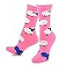 TeeHee Women's Easter Day Fashion Crew Socks 6 Pair Pack (Easter Bunny and Eggs)