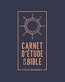 Carnet d'étude de la Bible : Pour hommes: Un livret pour y inscrire les remarques que t'inspire l' by Inspired To Grace