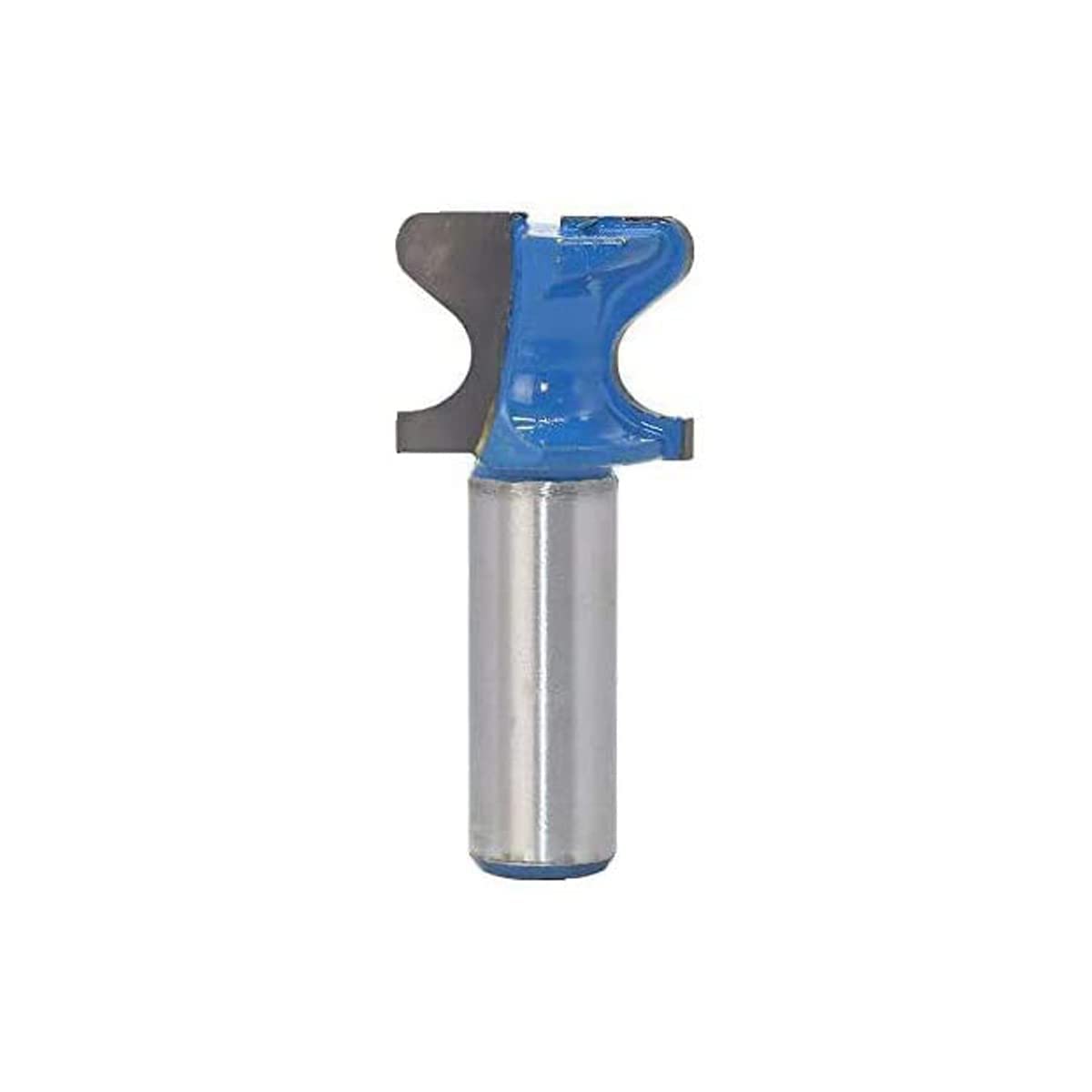 Boxonly End Milling Cutter Bit 1/2" Shank Finger Pull Bit Slot Cutter Router Bit 1" Cutting Dia Woodworking Cutting Tool