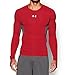 Under Armour Men's CoolSwitch Armour Long Sleeve Compression Shirt, Red /Reflective, Small