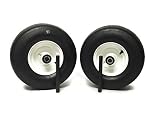 (2) Exmark Pneumatic Wheel Assemblies 13x5.00-6 Fits Lazer Z Part 1-633582