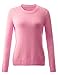 REGNA X Basic women's crew neck rope knit sweater (only XS, S available)
