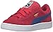 PUMA unisex child Suede Classic Sneaker, Barbados Cherry/Mazarine Blue, 1.5 Little Kid US