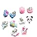 7 Pairs Children Girls Toddler Kids Clip On Earrings Princess Dress Up Jewelry Set