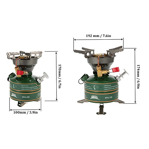 image for BRS BRS-29B Outdoor Camping Cooking Portable Oil Stove Non-Preheat Gas