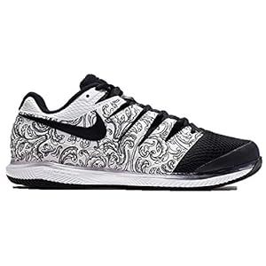 Nike Womens Zoom Vapor X Tennis Shoes (9.5 B US, White/Black)