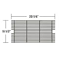 Music City Metals 54911 Porcelain Steel Wire Cooking Grid Replacement for Select Viking Gas Grill Models