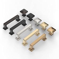 9BUILD 6 Pack 3 Inch Cabinet Handles Oil Rubbed
