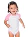 Kavio! Unisex Infants Raglan Short Sleeve Bodysuit (Same I1C0190)