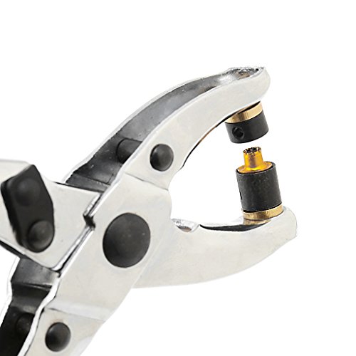 Ladaidra Rivets Eyelet Hole Punch Pliers Tool 100pcs Grommets For Shoes Bags Leather Belt