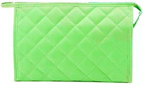 Urmiss Cute Lovely Handbag Grid Cosmetic Bag Ladies Makeup Bag Organizer Candy Color Purse