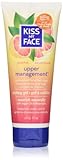 Kiss My Face Upper Management Medium Hold  Hair Styling Gel, 6 Ounce Bottles (pack of 3)