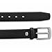 Men Black Leather Dress Belt for Christmas Gift 40