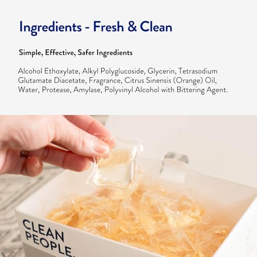 The Clean People Laundry Detergent Pods - Hypoallergenic Laundry Pods - Ultra photo 12