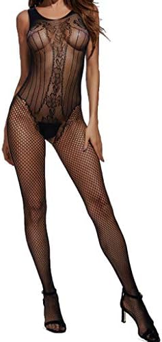 ABASSKY Sexy Babydoll Lingerie Bodysuit for Women Plus Size Sexy/Sissy Underwear Body Stocking One Size