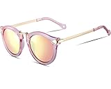 ATTCL Vintage Fashion Round Arrow Style Wayfarer Polarized Sunglasses for Women