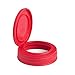 reCAP Mason Jars Lid FLIP Caps, Regular Mouth, Red