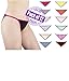 Sexy Basics Womens 12 Pack String Bikini Briefs solids/prints large multi colors