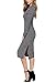 Bebonnie Women Striped Comfy Casual T Shirt Dress