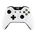 eXtremeRate® White Soft Touch Front Shell Faceplate with Left Right Panel Handle Side Rails for Microsoft Xbox One Controller
