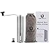 Premium Manual Burr Coffee Grinder - Uniposate Portable Conical Ceramic Burr Spices Mill,Adjustable Settings for Any Grind,Bonus Storage Bag and Replacement Part