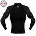 DRSKIN Men's Compression Shirts Top Long Sleeve Baselayer Sports Running Athletic Active Workout Quick Dry (RSB-MBB93, L)