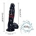 MXYLYLAT2 Black Pants Toys Adult Couple Cup Pleasure Wạnd Body for Suction for Perfect Best Waterproof Woman Cordless (Size: 8.66 inches / 22 cm)thumb 1