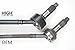Niche Industries 1567 Yamaha Rhino 660 High Strength Front & Rear Left & Right CV Axles 2004-2007