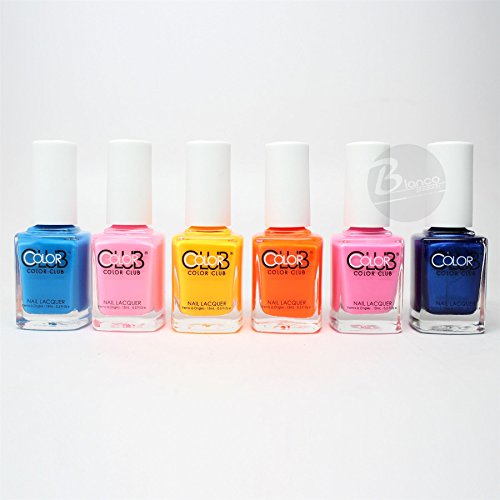 Color Club Poptastic Pastel Neon Collection Lacquer Set of 6 Color AN14 - AN19 Color Club Poptastic Pastel Neon Collection Lacquer Set of 6 Color AN14 - AN19