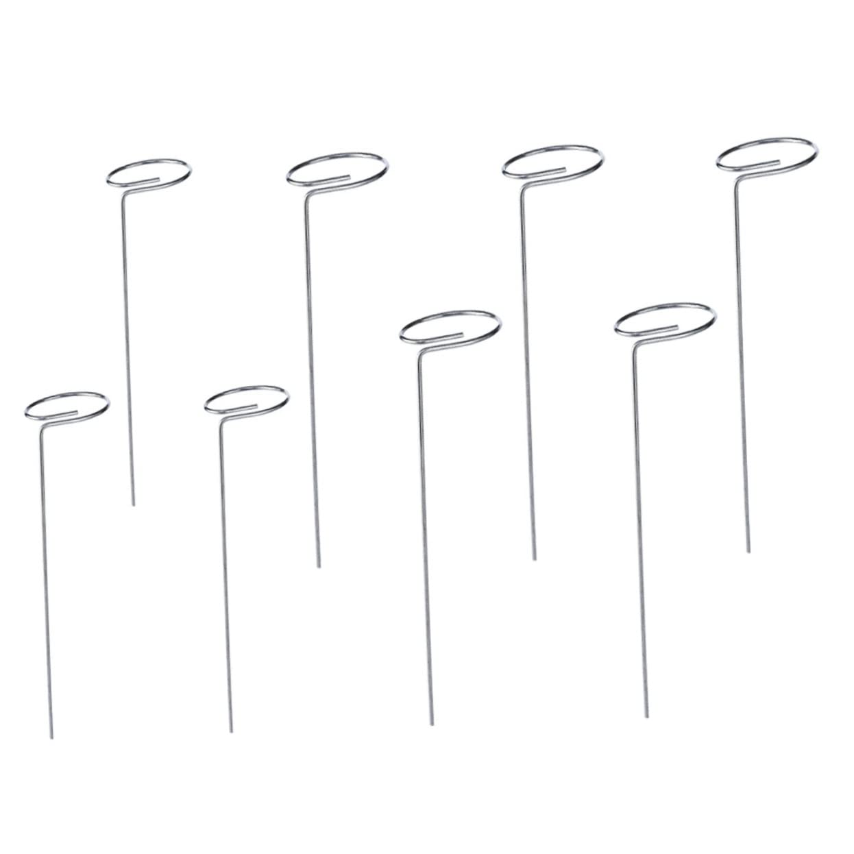 GANAZONO 8pcs Garden Plant Stand Plants Outdoor Tool Stand Cucumber Plant Garden Support Stakes Plant Climbing Pole Flower Stakes Single Stem Plant Support Garden Flower Support Stake Vine