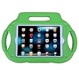 Eastchina New Fashion Style Super Light Weight Cute Kid Child Shock Proof EVA Foam Handle Stand Super Protection Convertible Protective Cover Case for Apple Ipad Mini 1 | Ipad Mini 2 | Ipad Mini 3 (B-green)