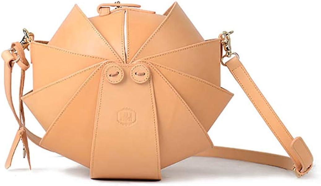 tan round bag