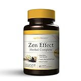 Stress and Anxiety Relief - Zen Effect Herbal Complete | Advanced Herbal Formula Stress Reliever, Helps deal with the Source of Stress while tackling the Symptoms of Anxiety