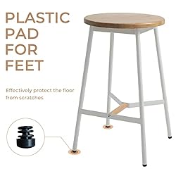 Aodrova Bar Stools, Modern Counter Height Stools