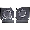 QUETTERLEE Replacement New Laptop CPU+GPU Cooling Fan for Acer Predator AN515-55 AN515-44 AN515-56 AN515-57 AN515-45 AN517-41 AN517-52 AN517-53 AN517-54 N20C1 AN715-52 Series FMAQ+ FML9 DC5V 0.5A Fan