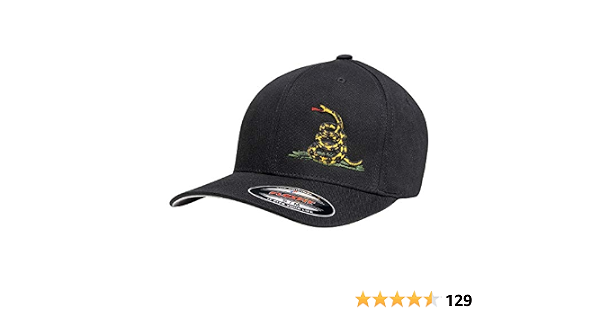 Black Patriot Venom Cap Flexfit Hat 