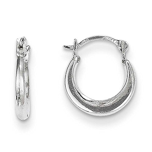 14k Yellow or White Gold Madi K. Small Hoop Earrings