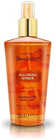 Alluring Amber Fragranced Body Mist 250ml