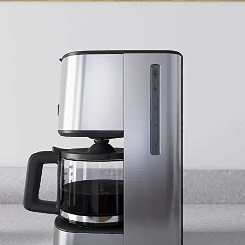Electrolux E4CM1-4ST Programmierbare Kaffeemaschine, 1080 W, 1,65 Liter, Edelstahl, Grau/Stahl – Bild 4