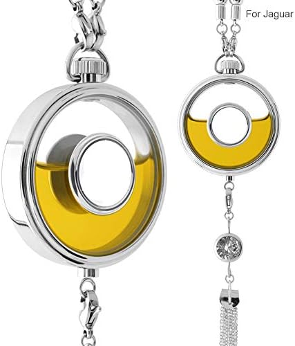 Vaugan Car Air Freshener Perfume Bottle Diffuser Hanging Pendant with Logo DIY Emblem