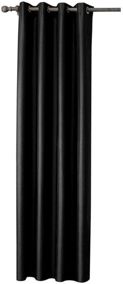 cortina dormitorio cortina negra pieza